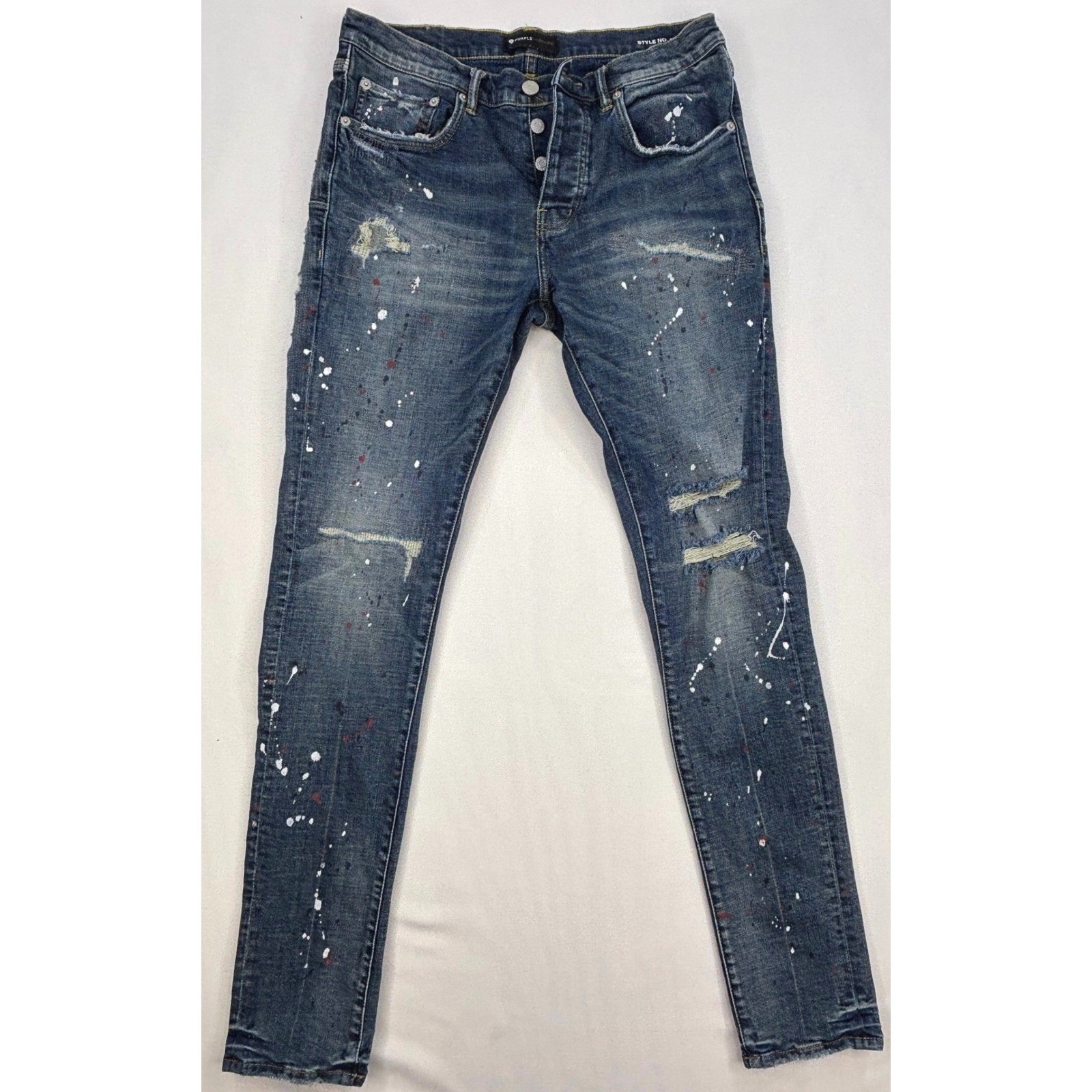 Purple Brand Jeans P001 Vrp 32 Distressed Size 32